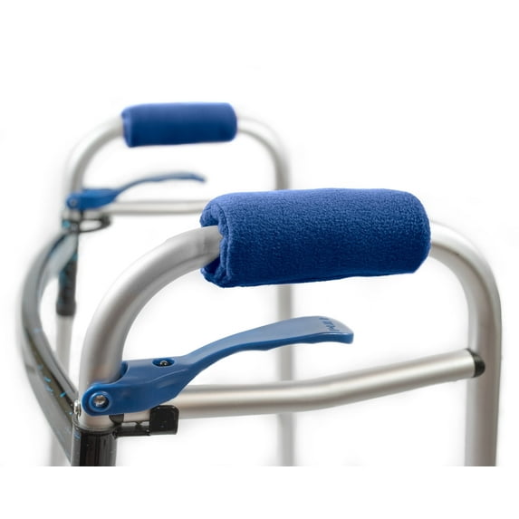 Universal Walker/Rollator Hand Grip Covers, Blue