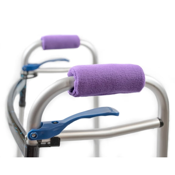 Universal Walker, Rollator Hand Grip Covers, Purple