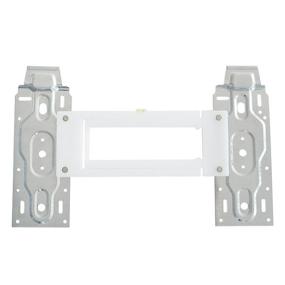 Universal Wall-Mount Adjustable Support Bracket For Home Split Air Conditioner Indoor Unit With Level Gauge 32*20*2cm