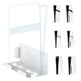 thumbnail image 1 of Wall Mount Bracket Compatible with PlayStation 5 Pro/Slim Console - Game Controller Metal Material Organizer Holder-White, 1 of 6