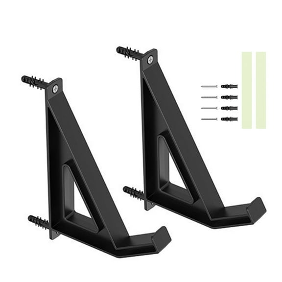 Universal Wall Mount Keyboard Holder Tablets Display Storage Rack, Stick On Or Screw Installation,Strong Attachment