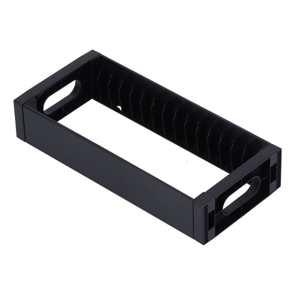 Universal Wall-Mounted Game Disc Storage Stand for PS5, Xbox Series S/X, Xbox One - Holds 14 Discs, Black