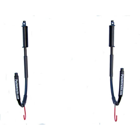 Universal Wall Mounted Kayak Fold-away 2 Rack Set w/Hooks by Pack'em Racks