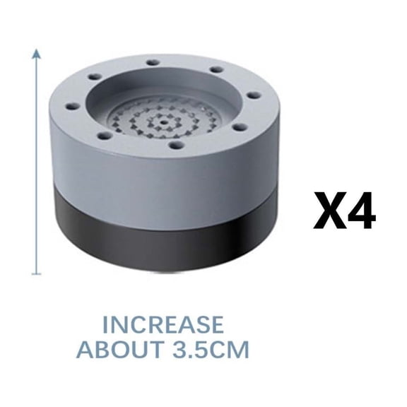 Universal Washing Machine Anti Skid Pad Refrigerator Shock Pad EDHITNR Adjustable Heightening Base for Washer Dryer