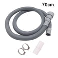 thumbnail image 1 of Universal Washing Machine Dishwasher Drain Waste Hose Extension Pipe Kit, 70CM, 1 of 8