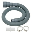 thumbnail image 1 of Universal Washing Machine Dishwasher Drain Waste Hose Extension Pipe Kit, 1 of 10