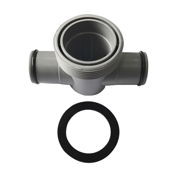 Universal Washing Machine Outlet Hose Connector Adapter Kit with Rubber Seal Ring for Secure Leak-Free Fit