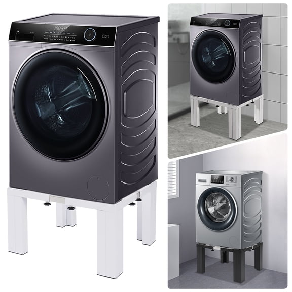 Universal Washing Machine Pedestal Adjustable Laundry Pedestal Dryer Stand