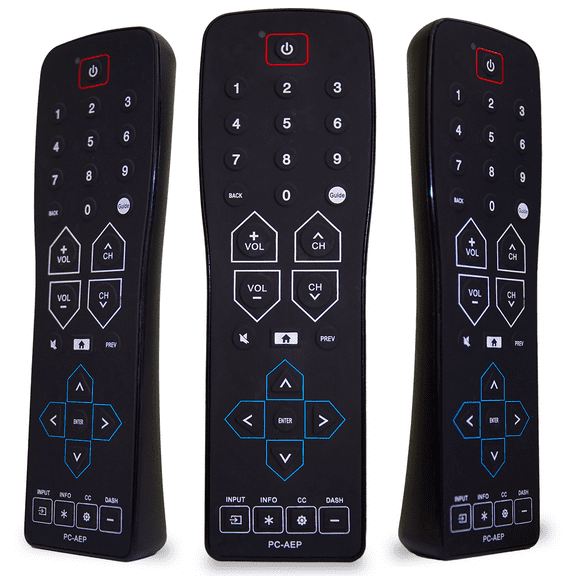 Universal Water-Resistant Television Remote | PC-AEP Pure Control Advanced Entertainment Platform TV Remote. AEP Top Box Remote