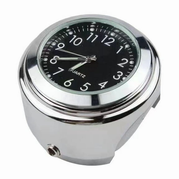 Universal Waterproof Aluminum Motorcycle Handlebar Mount Quartz Clock A Timetable Accessory Watch Suitable For Motorcycle Riding