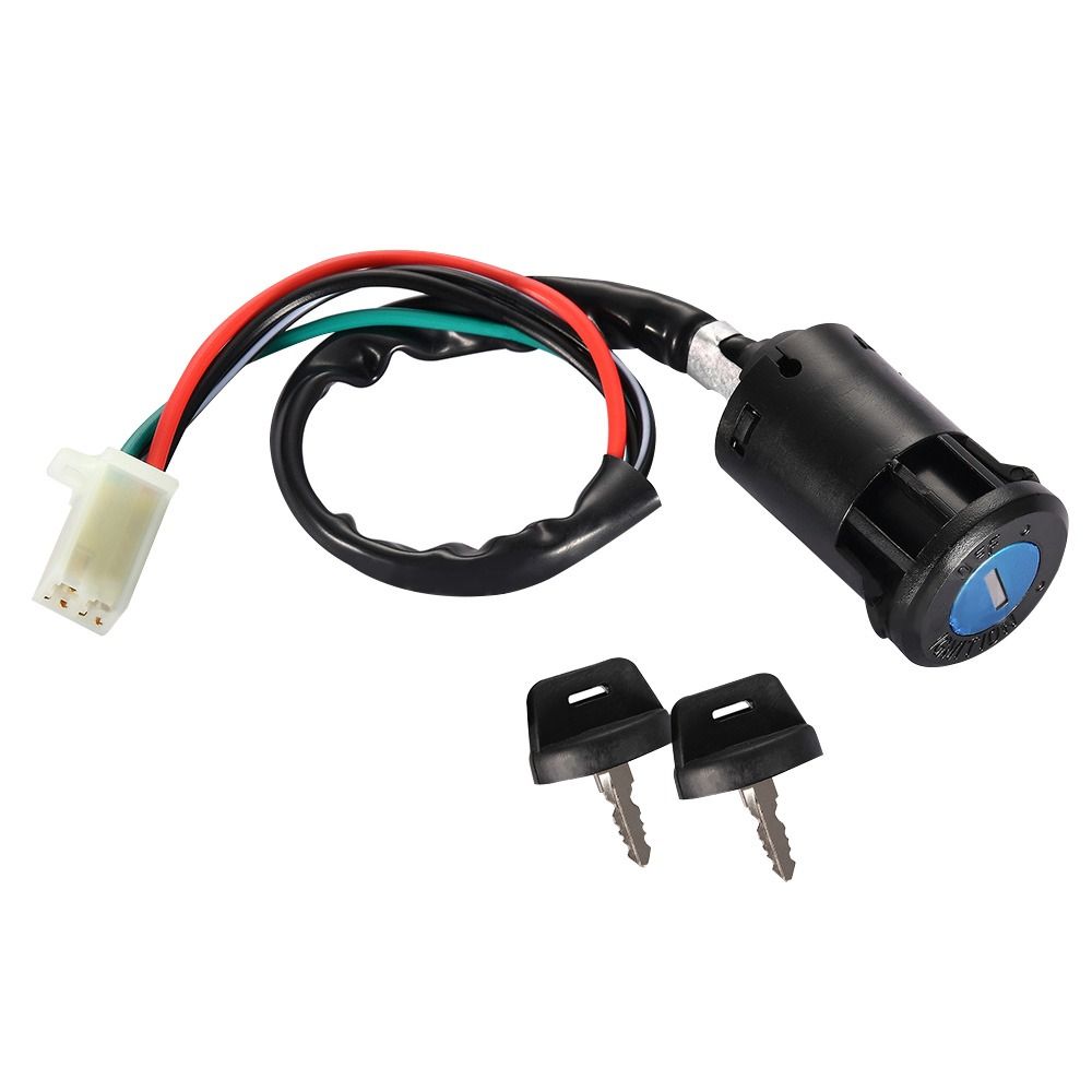 Universal Waterproof Electric Scooter Durable 4 Wire Ignition Switch