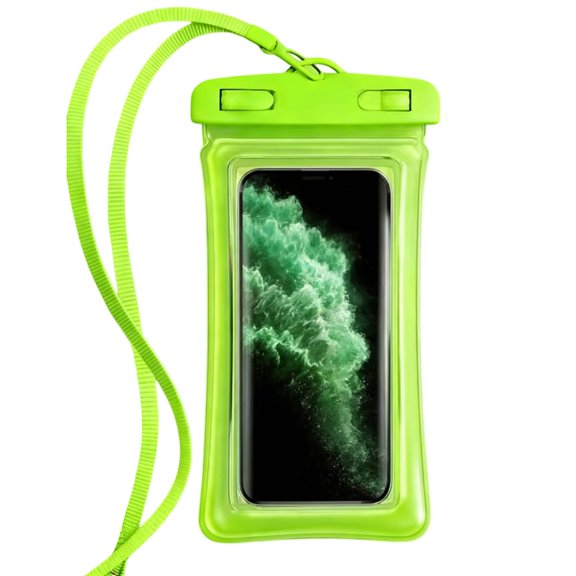 Universal Waterproof Floating Cell Phone Dry Bag Clear Touch Sensitive Phone Pouch Detachable Lanyard Multi Color Water Proof Case for Beach Pool Lake Water Sports Vacation