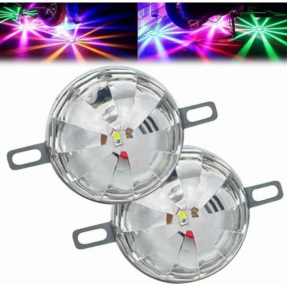 Universal Waterproof LED Chassis Lights, Multicolor Watermelon Lights Underglow Kit, IP67 Waterproof Automotive LED Lighting for Trucks, Cars, Motorcycles, SUVs & Off-Road Vehicles