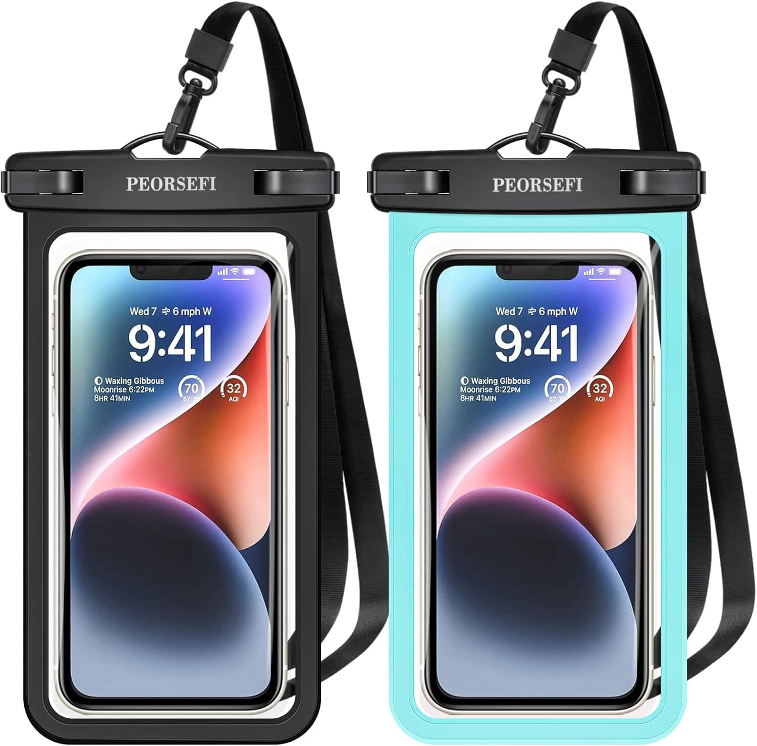 Universal Waterproof Mobile Phone Pouch, Waterproof Pouch for Mobile ...
