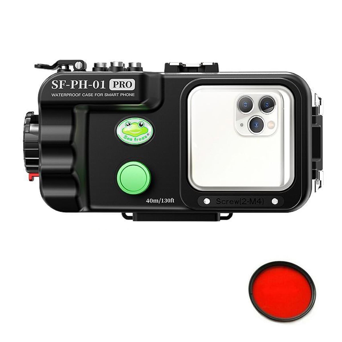 Universal Waterproof Phone Case 40m/130ft IPX8, Dry Touch-Screen Pouch ...