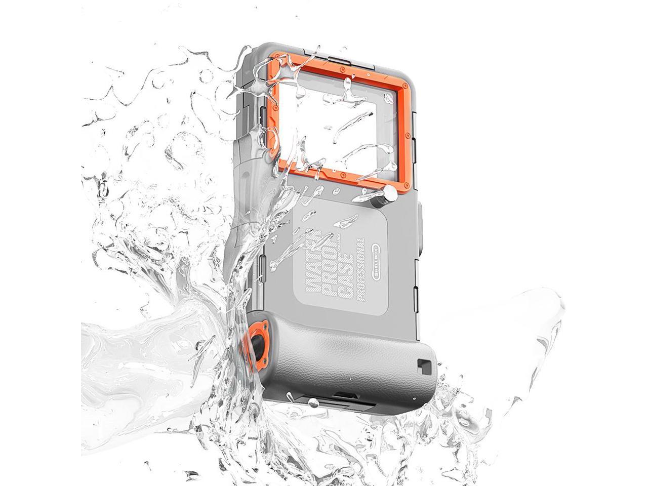 Universal Waterproof Phone Case for Snorkeling & Diving [50ft/15m] Underwater Photography Video Protection Case with Lanyard for iPhone 15/14/ 13/12/ 11/ Pro Max Samsung Galaxy LG Google