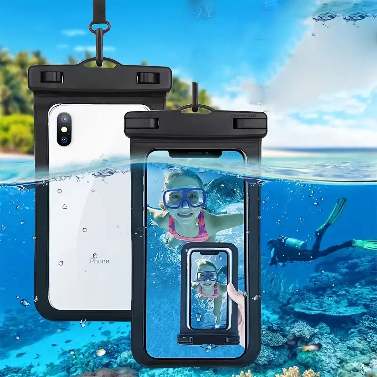 Universal Waterproof Phone Case,Waterproof Phone Pouch Compatible For ...