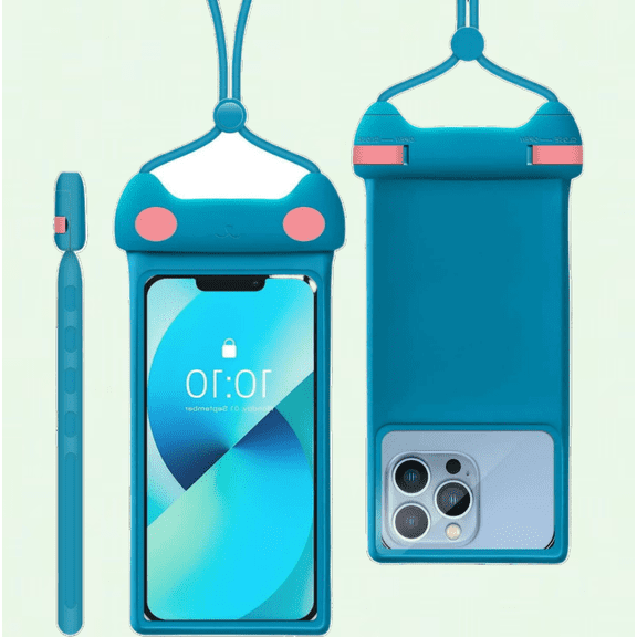 Universal Waterproof Phone Pouch, IPX8 3D Dry Bag for iPhone 14 13 12 11 Pro Max XS Samsung Galaxy S22, Up to 7.0