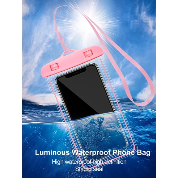Universal Waterproof Phone Pouch Pinke