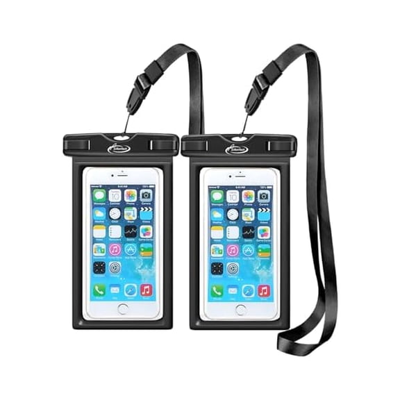 Universal Waterproof Phone Pouch, River Lake Essential Accessories Protector iPhone Passport Money,Kayaking Boating Canoe Paddle Board Must Haves
