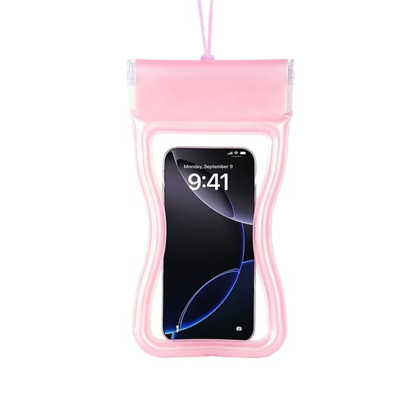 Universal Waterproof Pouch 6.69 x 3.14 Inch for Beach and Pool, IPX8 Floating Phone Case with Touchscreen, Lightweight Cell Phone Dry Bag for Vacation, Phone Accessories