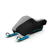 Universal Waterproof Snowmobile Storage Cover for Polaris, Yamaha, Arctic Cat, Skidoo Fits Snowmobiles 130" L x 51" W x 48" H