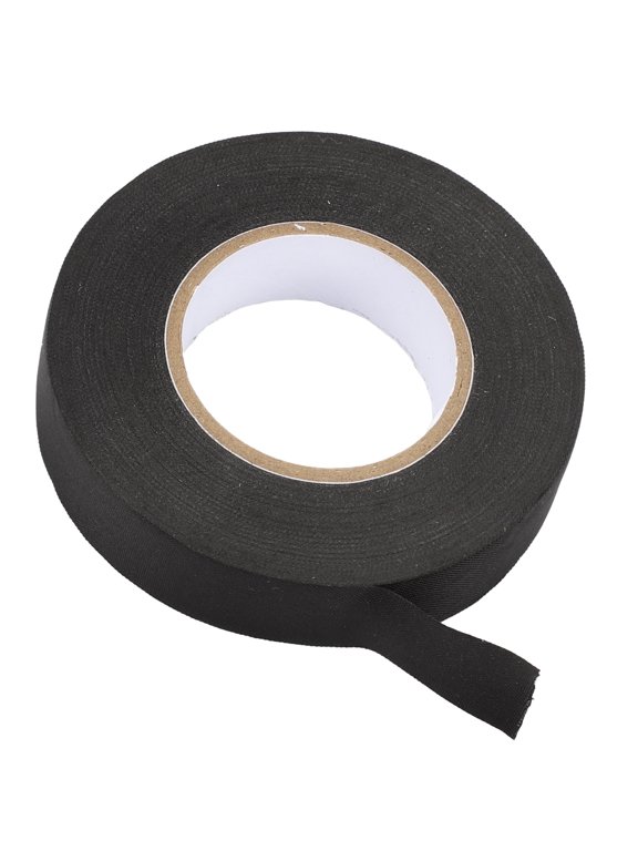 Universal Weatherstrip Car Tarpaulin Repair Tape Tent Awning Tape 0.75"x65.62ft Polyester Black 1pc