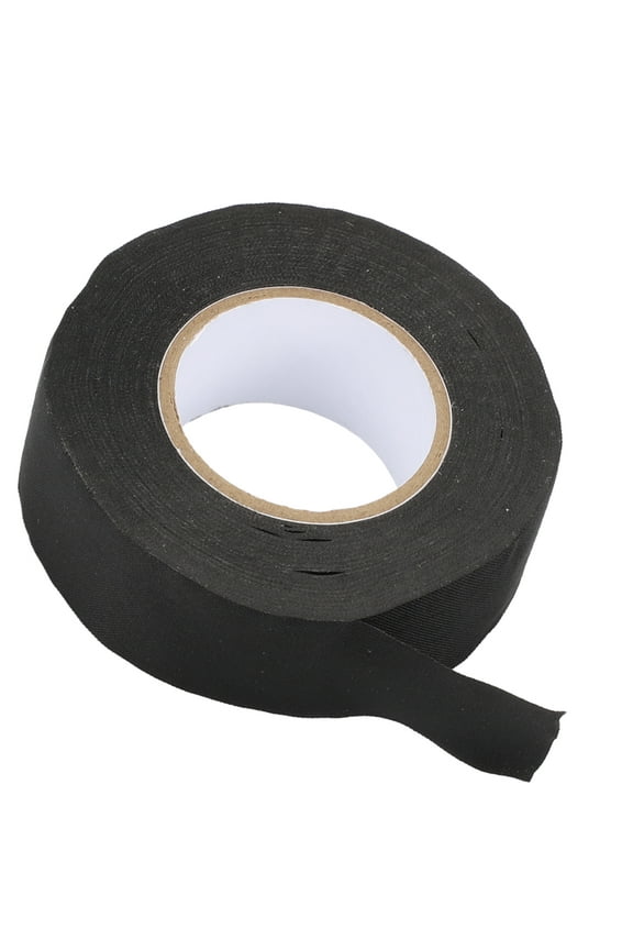 Universal Weatherstrip Car Tarpaulin Repair Tape Tent Awning Tape 0.98"x65.62ft Polyester Black 1pc