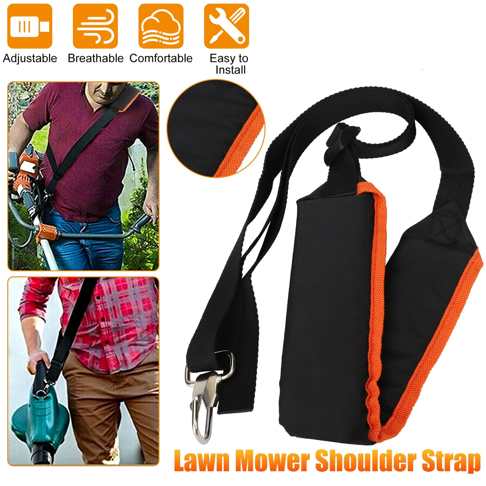 Universal Weed Eater Trimmer Shoulder Strap Adjustable Grass Edger
