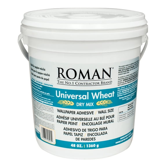 Universal Wheat Dry Mix Wallpaper Adhesive, 3-lb Pail