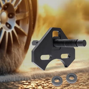Universal Wheel Hub Remover Tool Kit - 5/6/8 Lug, Heavy-Duty Iron Puller with Plate & Screw Assembly for Cars & Trucks