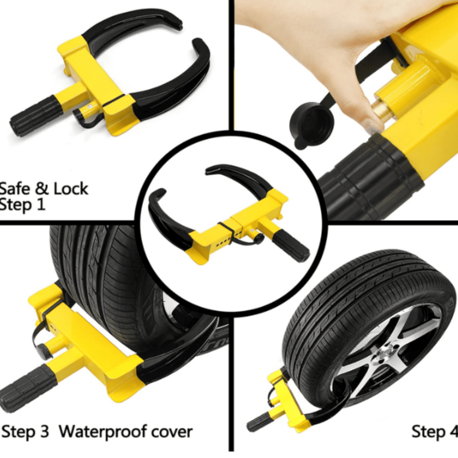 Surprising Trailer Tire Boot Lock Images
