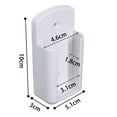 thumbnail image 1 of Universal White Air Conditioner Remote Control Holder Wall Mounted Box Storage, 1 of 4