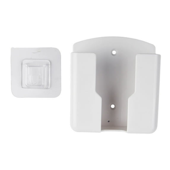 Universal White Air Conditioner Remote Control Holder Wall Mounted Box Storage
