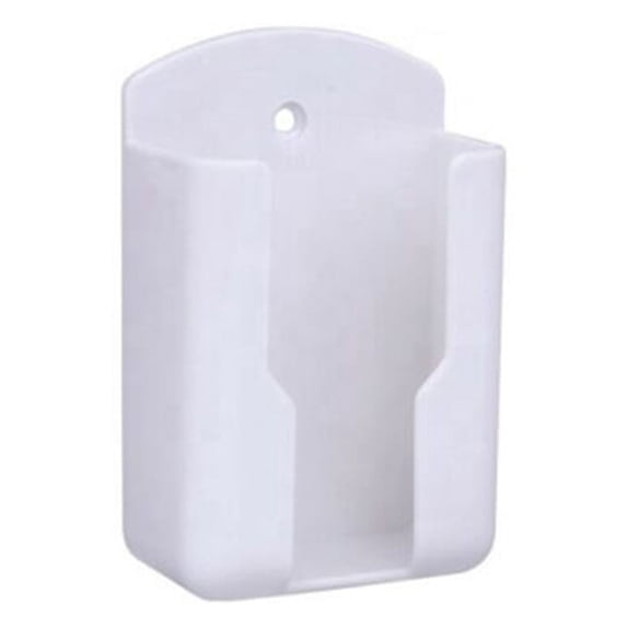 Universal White Air Conditioner Remote Control Holder Wall Mounted Box Storage
