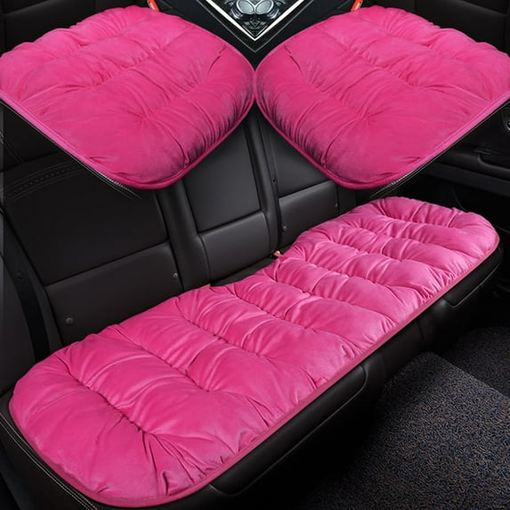 Universal Winter Car Seat Cover – Warm Cushion Pad, Auto Seat Protector for Sedan, Hatchback, SUV, Comfortable Stylish Car Interior Accessories