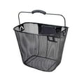 thumbnail image 1 of AlveyTech Universal Front Wire Basket with Quick-Release Mounting Hardware for Bicycles and Scooters - Large Bicycle Baskets with Quick Release Attachment for Bike and Scooter, Fits 1" Diameter Bar, 1 of 9