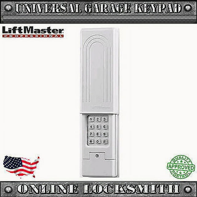 Universal Wireless Garage Keyless / Keypad Entry liftmaster 387LM