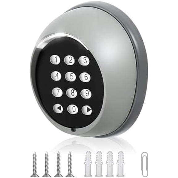 Universal Wireless Keypad for 433MHz Gate Openers Waterproof Digital Code Entry Gate Keypad Compatible with Automatic Swing Sliding Gate Opener, Outdoor Remote Accessory$$Tools & Hardware Other