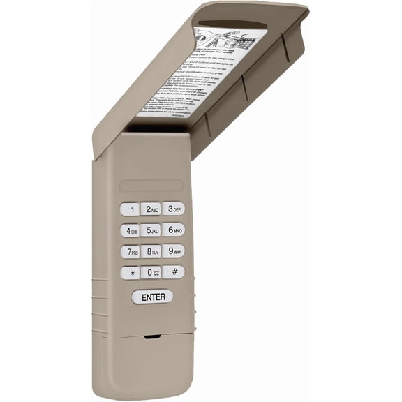 Universal Wireless Keypad for Chamberlain Garage Door Opener, 940EV-P2 940ESTD 940CD 940CB [3 Year Warranty]