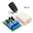 Universal Wireless Remote Control 433Mhz DC6V 12V 24V 2CH rf Relay and