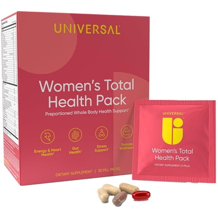 Universal U Women's Total Health Pack, 30 Pill Packs