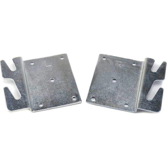 Universal Wood Bed Rail Hook Plates for Beds Frame Bracket Headboard Footboard Replacement Bed Parts2Pcs