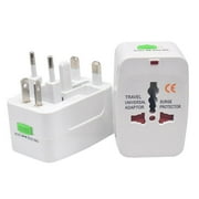 Universal Worldwide Adapter Electric Socket AU UK US EU Plug Adaptor Travel Wall Charger AC Power Option