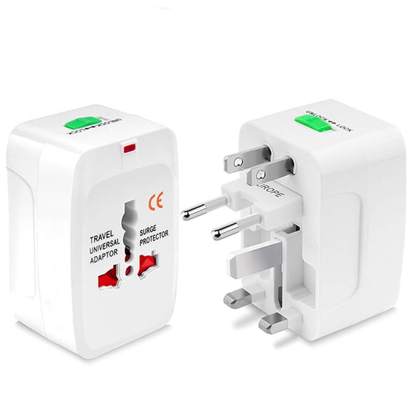Universal Worldwide All in One Phone Charger Travel Wall AC Power Plug Adapter