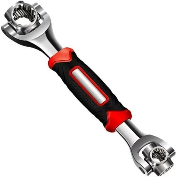 Universal Wrench 52 in 1 Socket Wrench Multifunction Wrench Tool with 360 Degree Rotating Head, Spanner Tool for Home Bicycle Car Repair