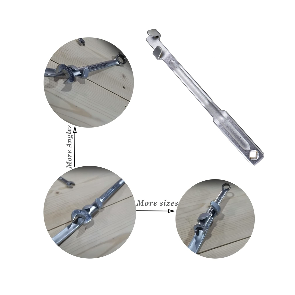 Universal Wrench Extender Tool Torque Wrench Extension Kit Wrench