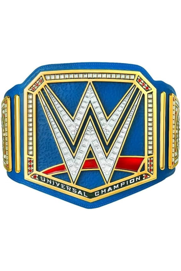 Universal Wrestling Championship Title Belt Replica - World Heavyweight Championship Belt - Adult Size - 5mm,