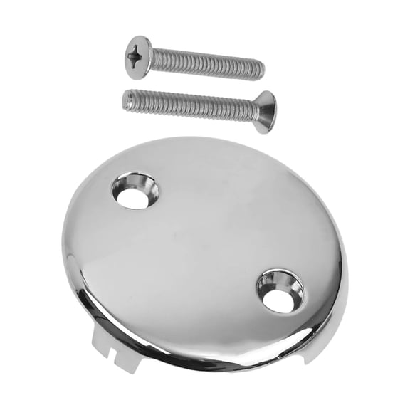 Universal Zincs Alloys Bathtubs Drain Cover Overflows Plate Rustproof Easy Installation