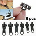 thumbnail image 1 of Universal Zip Repair Replacement Kit. 3 Sizes 6 Pieces No Tools Zip Fixers, 1 of 5
